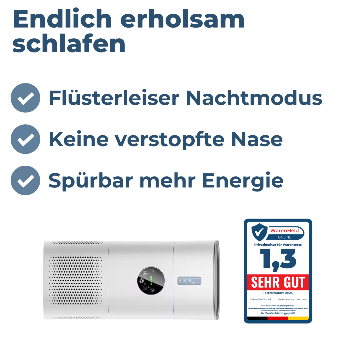 Smartreiniger 2 in 1 Luftreiniger/befeuchter
