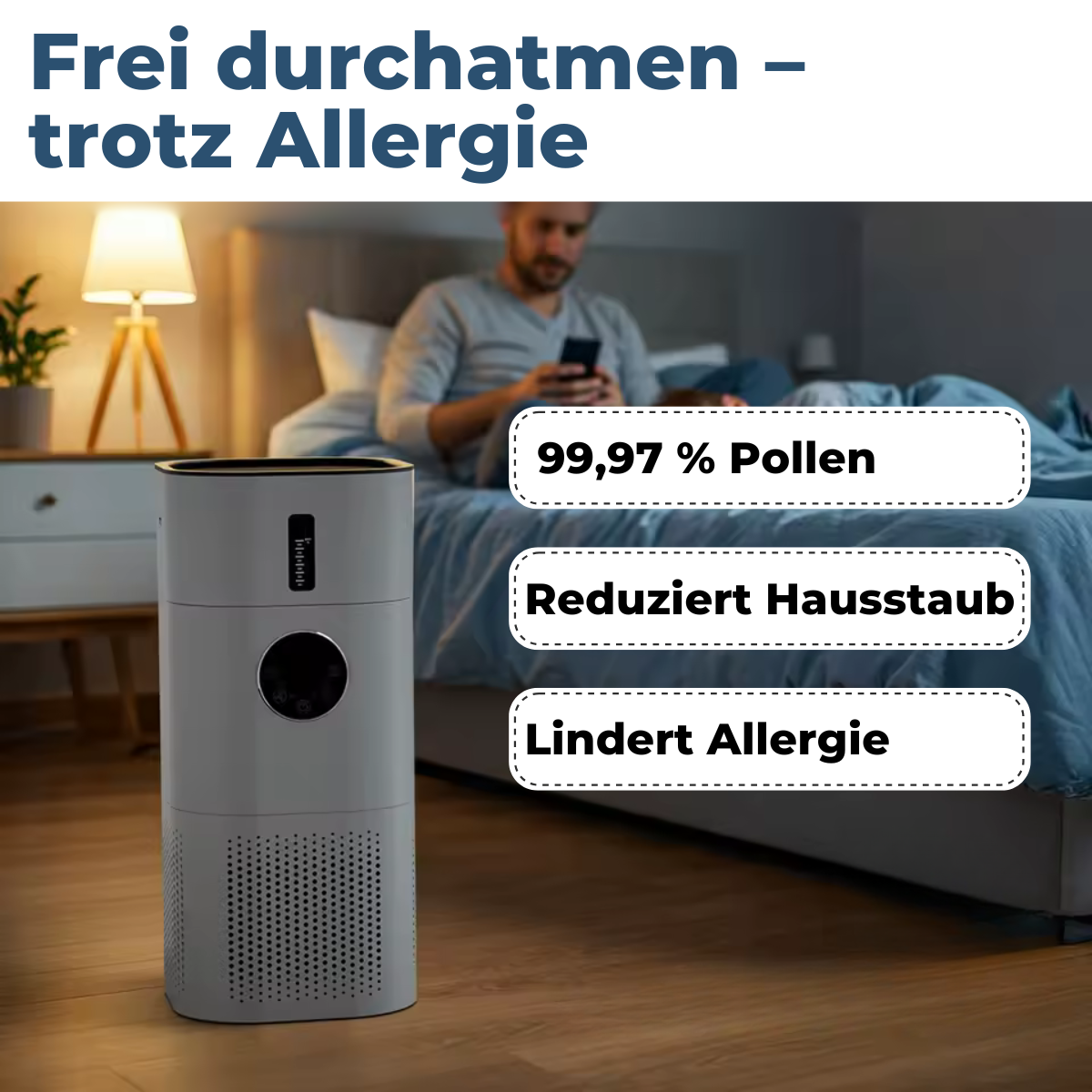 Smartreiniger 2 in 1 Luftreiniger/befeuchter